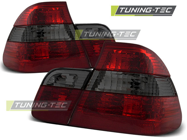Feux arrière fumés rouges compatibles BMW E46 09.01-03.05