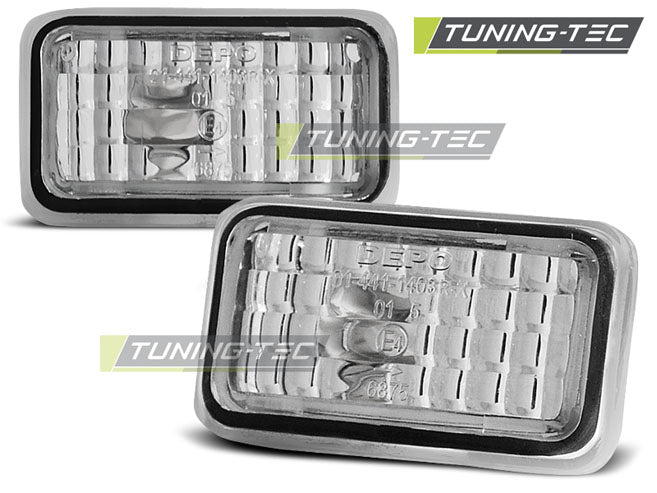 CHROME DE Clignotants LATÉRALE compatible avec VW GOLF I GOLF II CORRADO JETTA