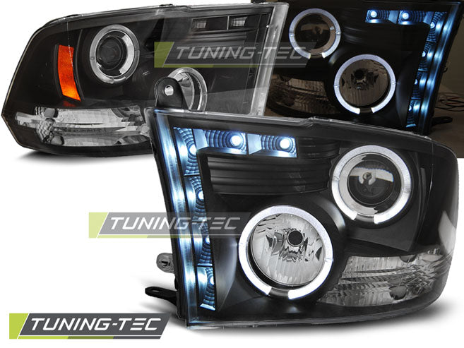 DODGE RAM 09-18 ANGEL EYES NOIR