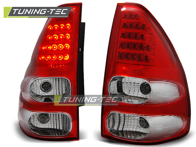 LED rouge et blanche pour Toyota Land Cruiser 120 (2003-2009)