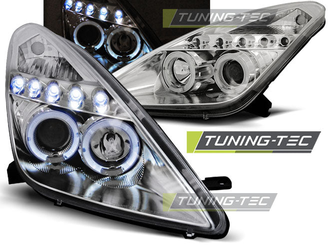 TOYOTA CELICA T230 99-05 ANGEL EYES CHROMÉ