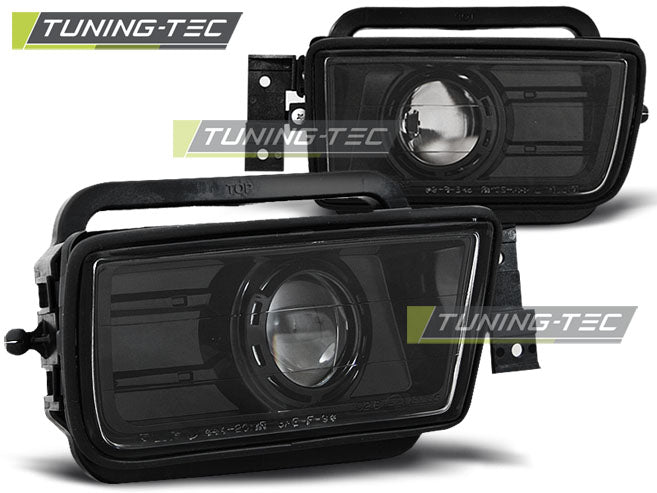 FEUX ANTIBROUILLARD NOIRS compatibles BMW E34 02.88-12.95