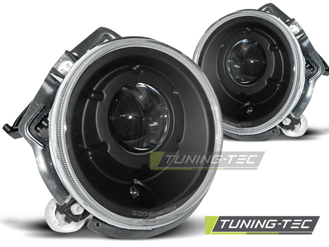 Phares noirs compatibles avec Mercedes W461 W463 Classe G (1992-2006)