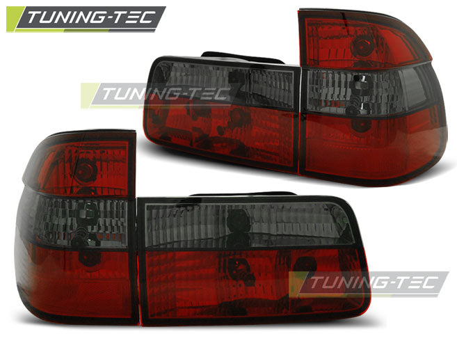 Feux arrière fumés rouges compatibles BMW E39 Touring 09.95-08.00