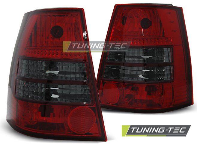 FEUX ARRIÈRE ROUGES FUMÉS compatibles VW GOLF 4 / BORA 99-06 VARIANT