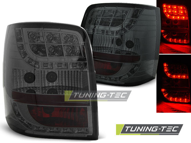 Feux arrière à LED fumés compatibles avec VW Passat B5 (1996-2000)