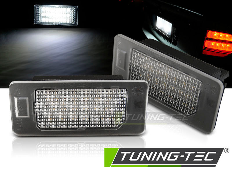 Éclairage LED pour plaque d'immatriculation compatible avec BMW E90 / F30 / F32 / E39 / E60 / F10 / X3 / X5 / X6