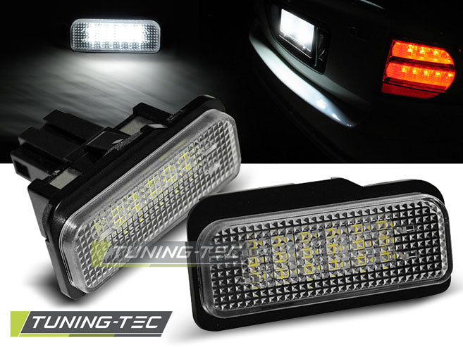Feux de plaque d'immatriculation à LED compatibles avec Mercedes W211 W219 R171 W203 Kombi