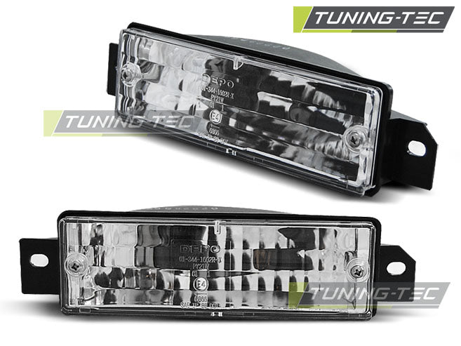 FEU DE DIRECTION AVANT CHROMÉ compatible BMW E30 87-06.94