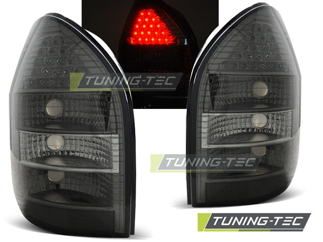 Feux arrière à LED fumés pour Opel Zafira (04.99-06.05)