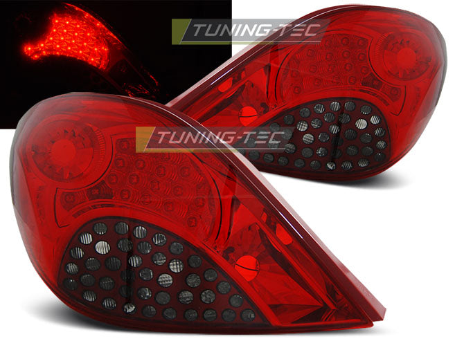 PEUGEOT 207 3D/5D 05.06-06.09 LED FUMÉE ROUGE