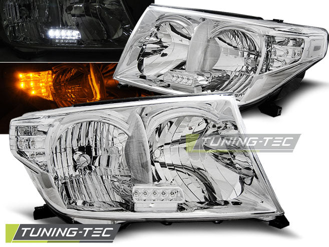 TOYOTA LAND CRUISER FJ200 07-12 LED CHROMÉES
