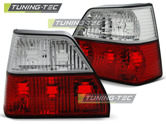 Feux arrière rouge et blanc compatibles avec VW Golf II 83-91