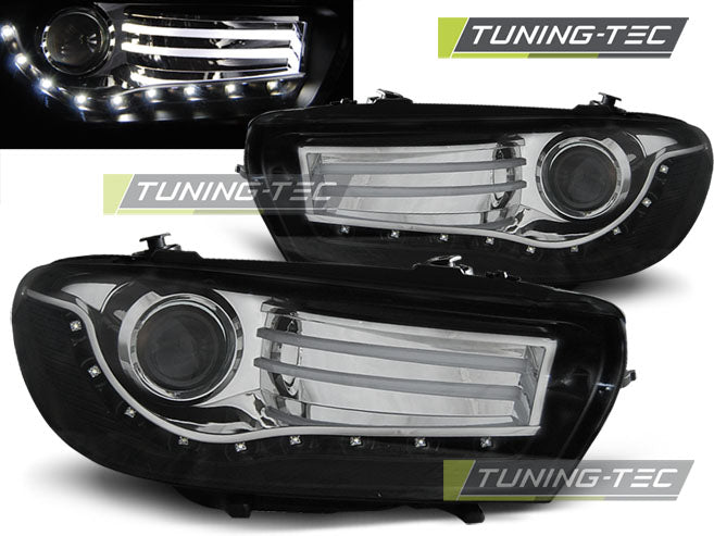 Phares noirs compatibles avec VW Scirocco 08-04.14