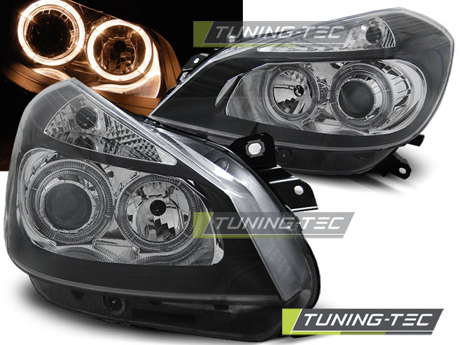 RENAULT CLIO 3 05-09 YEUX D'ANGE NOIRS