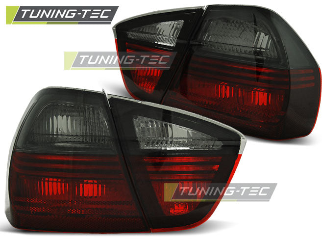 Feux arrière fumés rouges compatibles BMW E90 03.05-08.08