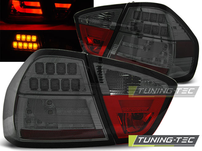 Feux arrière à LED fumés compatibles BMW E90 03.05-08.08