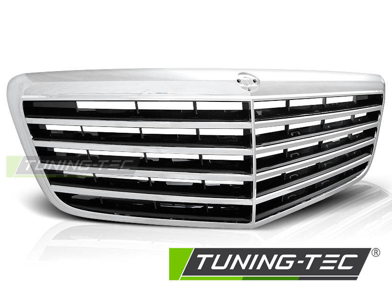 GRILLE CHROME pour MERCEDES W211 E-KLASA 03.06-09
