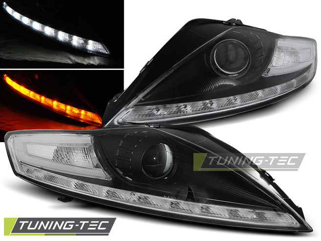 Clignotant LED noir clair pour Ford Mondeo 07-10