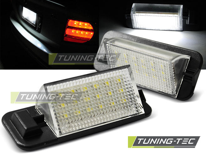 Feux de plaque d'immatriculation à LED CANBUS compatibles BMW E36