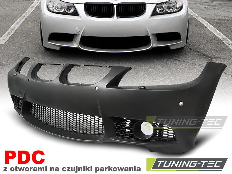 Pare-chocs avant style sport avec PDC compatible BMW E90 E91 09-11