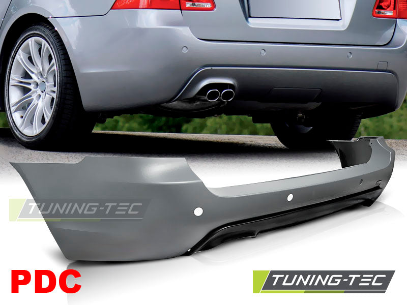 Pare-chocs arrière sport avec PDC compatible BMW E61 Touring 08-10