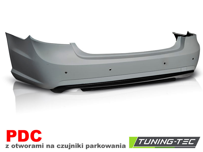 Pare-chocs arrière sport avec capteur de position du conducteur (PDC) compatible avec Mercedes W212 berline 09-13 1W