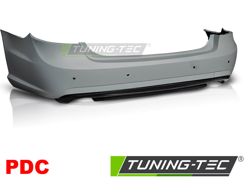 Pare-chocs arrière sport avec capteur de position PDC compatible avec Mercedes W212 berline 2 roues (2009-2013)