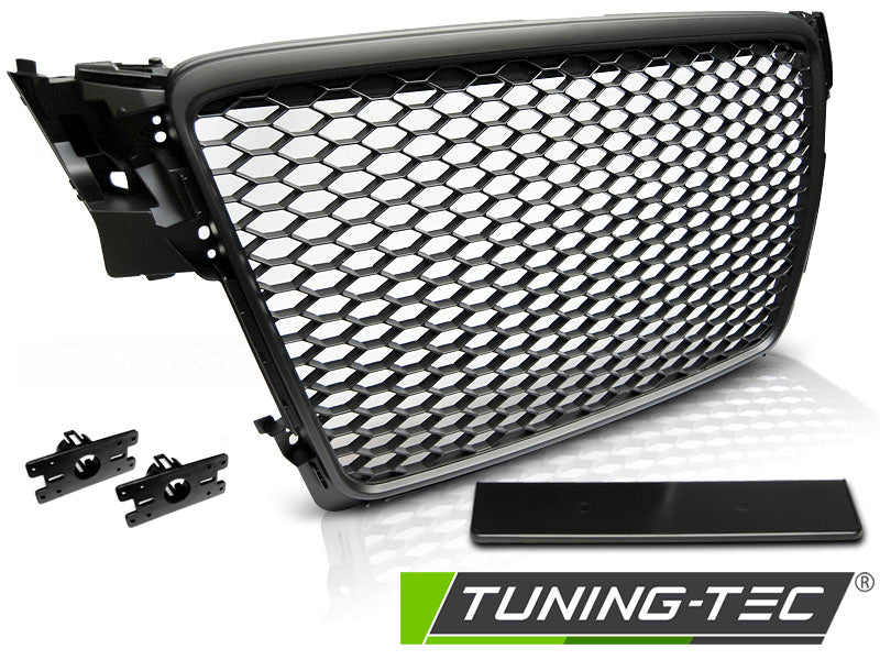 CALANDRE SPORT NOIRE compatible AUDI A4 B8 08-11