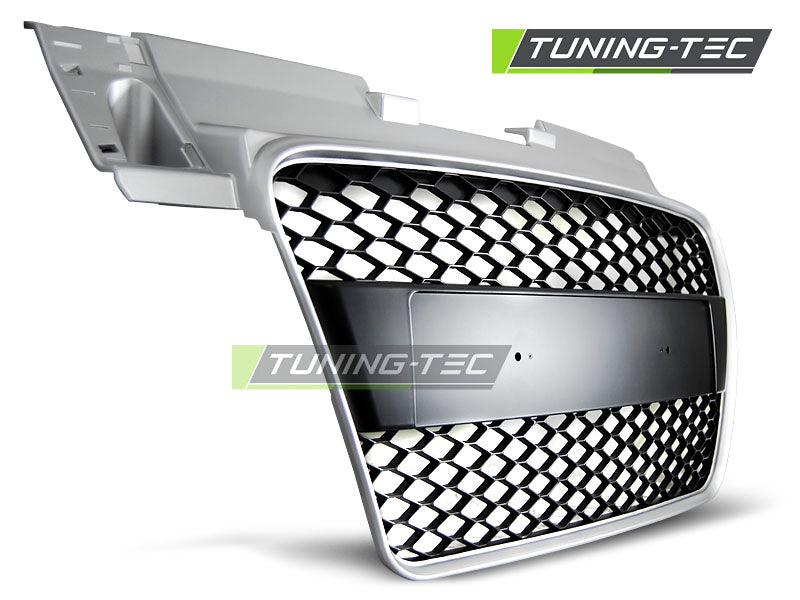 CALANDRE SPORT ARGENTÉE compatible AUDI TT 06-14