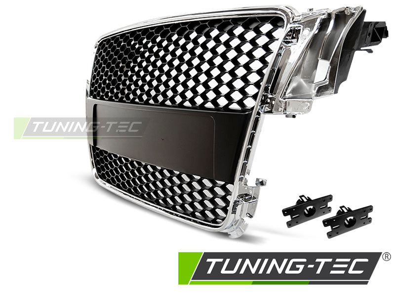 CALANDRE SPORT CHROMÉE compatible AUDI A5 07-06.11