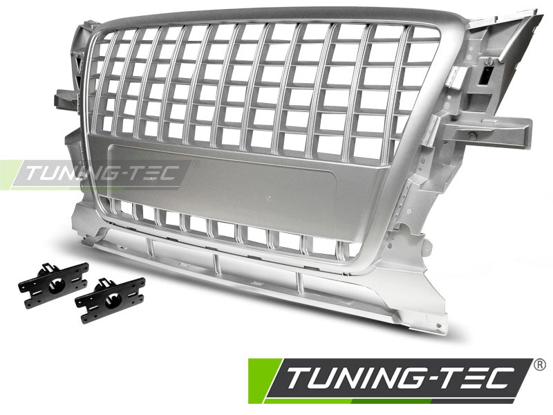 CALANDRE SPORT ARGENTÉE compatible AUDI Q5 08-09.12