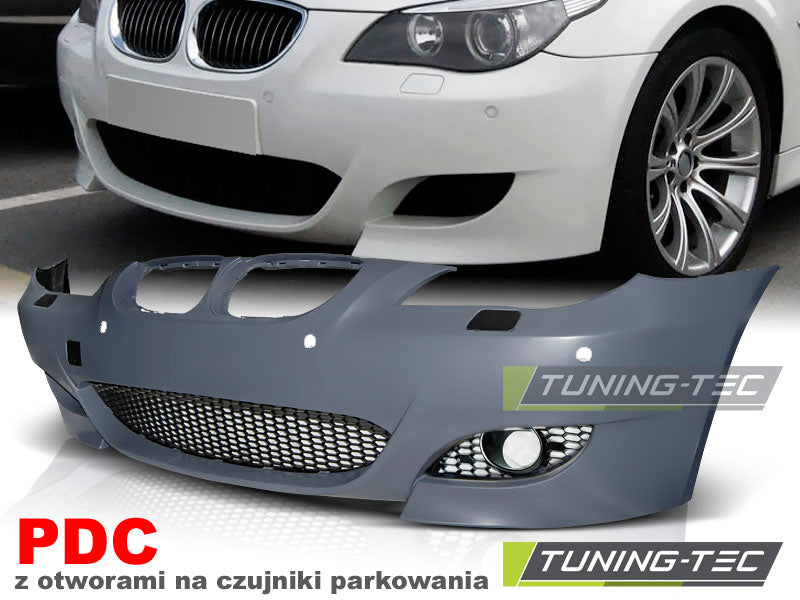 Pare-chocs avant style sport avec PDC compatible BMW E60/E61 03-07