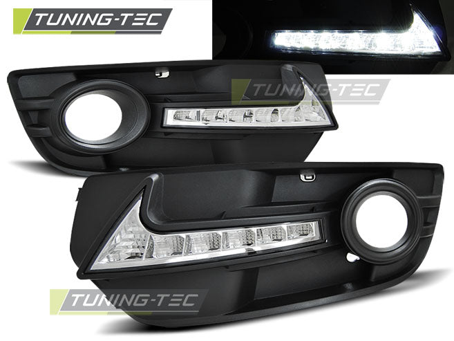 Cache antibrouillard LED compatible Audi Q5 08-12
