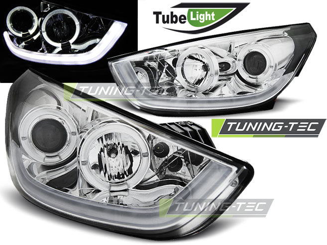 LUMIÈRE TUBE CHROMÉE POUR HYUNDAI TUCSON IX35 10-13
