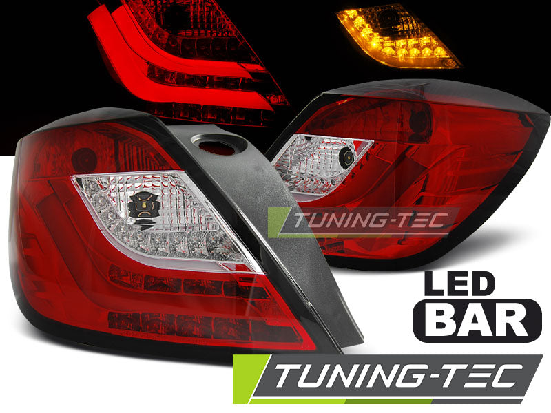 OPEL ASTRA H 03.04-09 LED 3D ROUGE ET BLANCHE