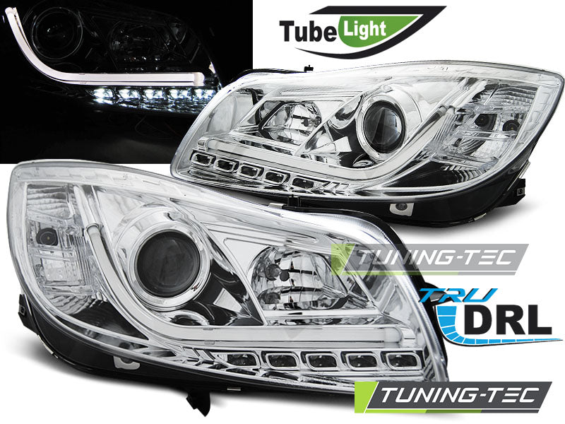Feux tubulaires chromés pour Opel Insignia 08-12