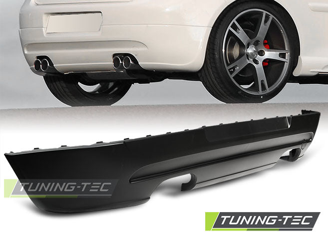 Pare-chocs arrière sport double compatible avec VW Golf 5