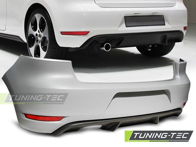 Pare-chocs arrière sport simple compatible avec VW Golf 6