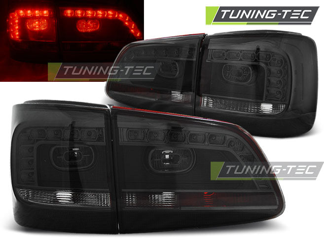 Feux arrière à LED fumés compatibles avec VW Touran 08.10-