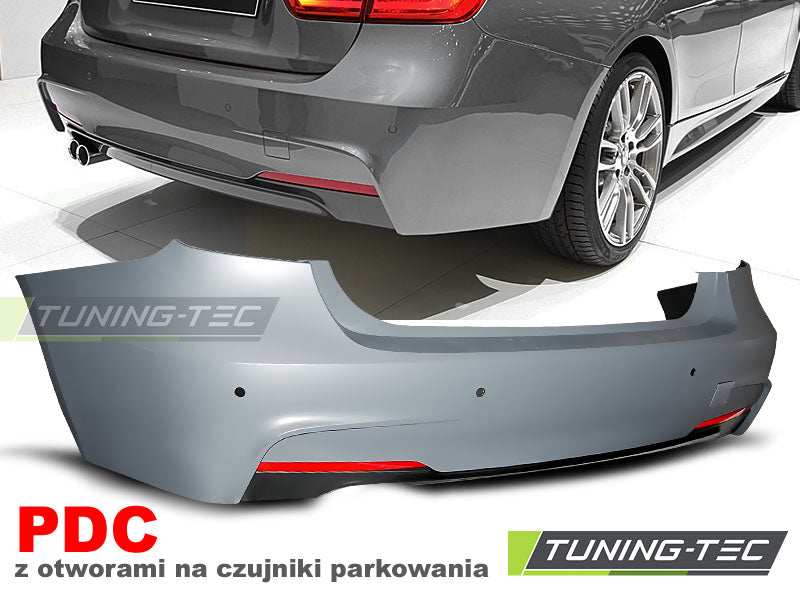 Pare-chocs arrière sport avec PDC compatible BMW F30 Berline 11-18
