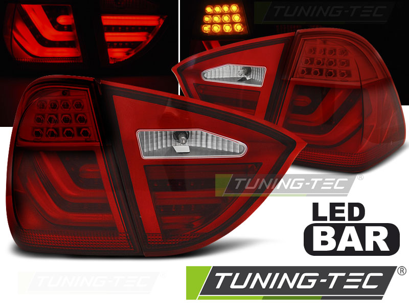Feux arrière à LED rouges compatibles BMW E91 05-08