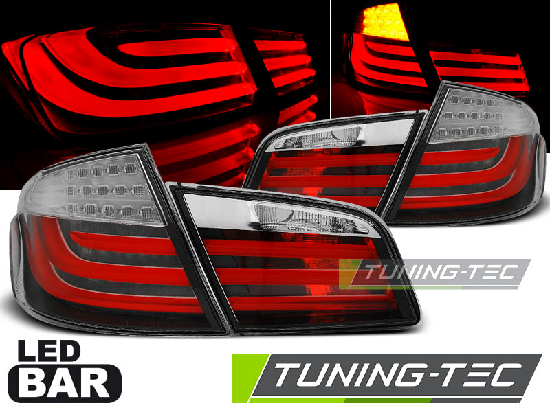 Feux arrière à LED rouges et blancs compatibles BMW F10 10-07.13