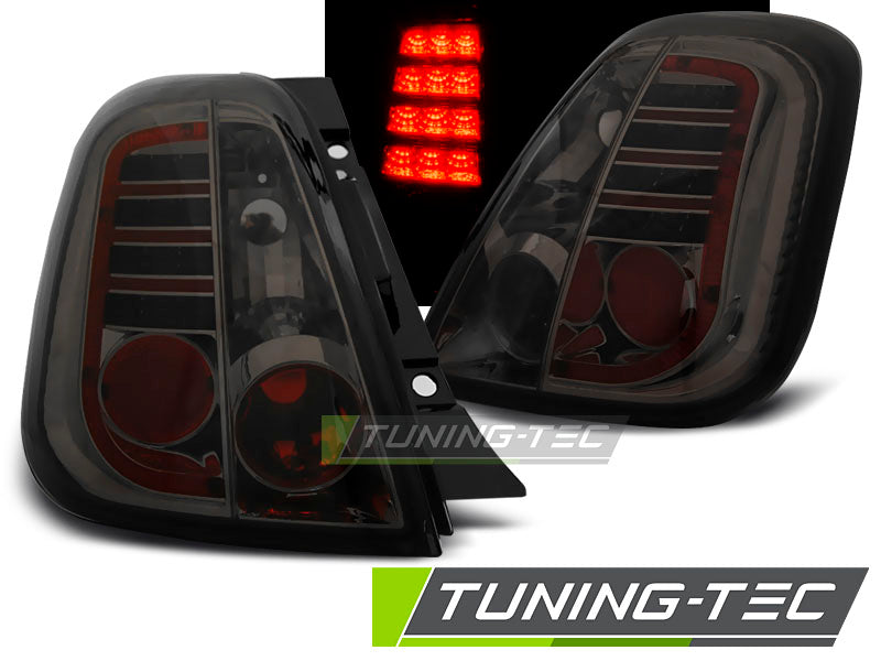 FIAT 500 07-15 LED FUMÉ