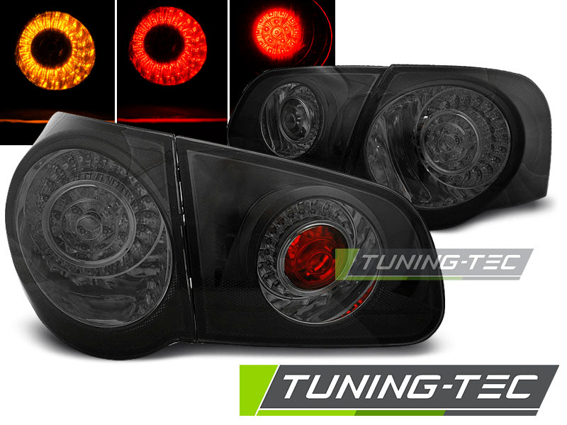 Feux arrière à LED fumés compatibles avec VW Passat B6 3C Variant 03.05-10