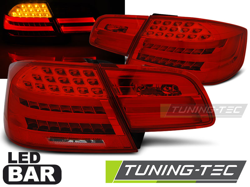 Feux arrière à LED rouges et blancs compatibles BMW E92 09.06-03.10