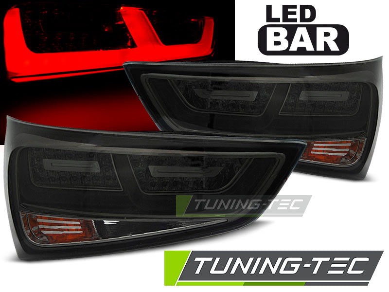 Feux arrière à LED fumés compatibles avec Audi A1 2010-2014 (décembre 2014)