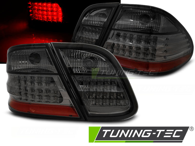 Feux arrière à LED fumés compatibles avec MERCEDES W208 CLK 03.97-04.02