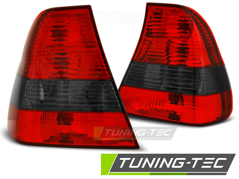 FEUX ARRIÈRE ROUGES FUMÉS compatibles BMW E46 06.01-12.04 COMPACT
