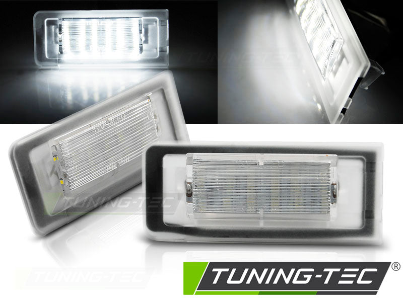 Feux de plaque d'immatriculation à LED compatibles avec Audi TT 8N 99-06